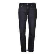 Calvin Klein Jeans Klassiska Denim Jeans Black, Herr