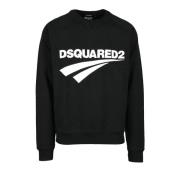 Dsquared2 Bomullströja Black, Herr