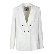 Guess Linne Blend Blazer White, Dam