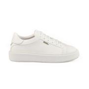 Antony Morato Lädersneakers med gummisula White, Herr