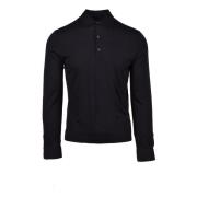 Herno Lana Polo Shirt Blue, Herr