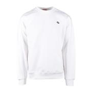 Diesel Vit Sweatshirt för Män White, Herr