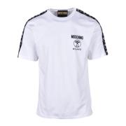 Moschino Tshirt White, Herr