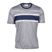 Gran Sasso Bomull T-shirt Blue, Herr