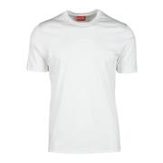 Diesel Bomull Elastan T-shirt White, Herr