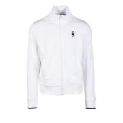 Blauer Bomullsblandning Sweatshirt White, Herr