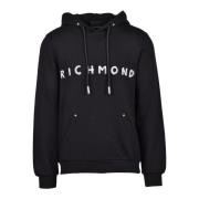 John Richmond Sweatshirt Black, Herr