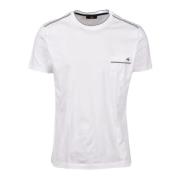 Fay Bomull T-shirt White, Herr