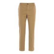 Fracomina Enfärgade Chino Byxor för Kvinnor Beige, Dam