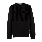 Bikkembergs Herr Crewneck Sweatshirt Black, Herr