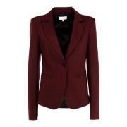 Patrizia Pepe Damknapp Blazer Jacka Brown, Dam