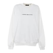 Diesel Rosetta Sweatshirt White, Dam