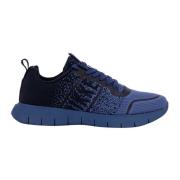 Bikkembergs Låg Topp Lace Up Sneakers Blue, Herr