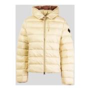 Husky Original Quiltad dam puffjacka med huva Beige, Dam