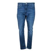 Tommy Hilfiger Återvunnen Bomullsblandning Jeans Blue, Herr