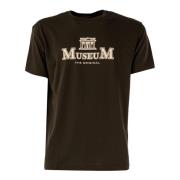 Museum Herr Erik T-shirt med Logo Green, Herr