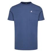 K-Way Uppgradera din avslappnade garderob med 732 Blue Indigo T-shirt ...