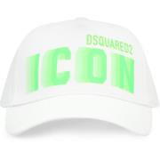 Dsquared2 Justerbar Logo Baseballkeps White, Herr