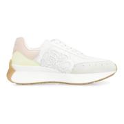 Alexander McQueen Chunky Sole Spirit Runner Sneakers White, Dam