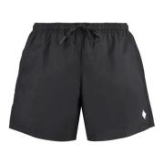 Marcelo Burlon Badshorts med meshfoder Black, Herr