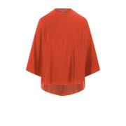 Stella McCartney Fosforescerande solnedgångsorange cape-top Orange, Da...