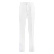 Dickies Bomullsblandade byxor med fickor White, Dam