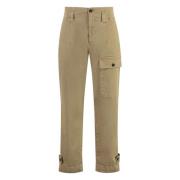 Pinko Trousers Beige, Dam