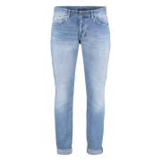 Dondup Skinny Jeans med Metall Detaljer Blue, Herr