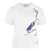 Burberry T-Shirts White, Dam