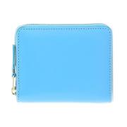 Comme des Garçons Comme des garcons wallet leather zip cardholder Blue...