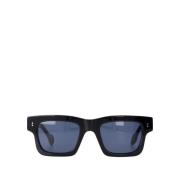 JW Anderson Svarta Acetatsolglasögon - Noir Stil Black, Unisex