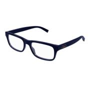 Gucci Elegant Webbdetalj Solglasögon Modell Blue, Unisex