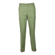 Kiltie Casual Tencel Bomullsblandningsbyxor Green, Dam