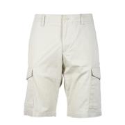 Tommy Hilfiger Bomull Bermuda Shorts med Elastan Beige, Herr