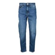 Tommy Jeans Klassiska bomull elastan jeans Blue, Dam