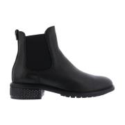 AGL Studded Låga Ankelboots i Svart Black, Dam