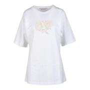 Stella McCartney Bomull T-shirt White, Dam