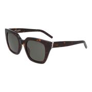 Saint Laurent Cat-eye solglasögon SL M143 Brown, Unisex