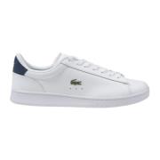 Lacoste Läder Sneakers Vår/Sommar Kollektion White, Herr