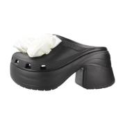 Crocs Siren Rosette Träskor Black, Dam