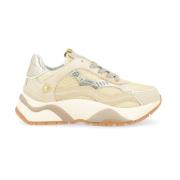 Philippe Model Låg Dam Sneakers Svart Beige, Dam