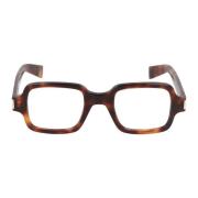 Saint Laurent Fyrkantig ram glasögon SL 720 OPT Brown, Unisex