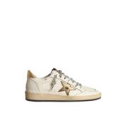 Golden Goose Ball Star Läder Sneakers Yellow, Dam