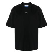 Off White Skate Stamp Tee Black, Herr