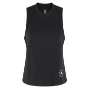 Adidas by Stella McCartney TK Logo Sporty Tank Top Black, Dam