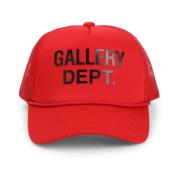 Gallery Dept. Röd Logo Trucker Keps Red, Herr