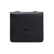 Ami Paris Tonal ADC Strap Cardholder Black, Dam