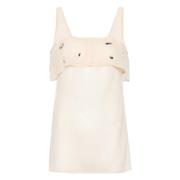 3.1 Phillip Lim Stenprydd Chiffong Tank Top Beige, Dam