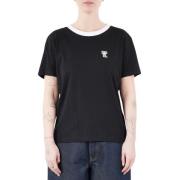 Acne Studios Svarta T-shirts Fn-Ux-Tshi000100 Black, Dam