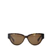 Bottega Veneta Brun Acetat Solglasögon - Stiligt Modell Brown, Dam